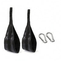 Padded Hanging Ab Straps Sturdy Ab Sling Straps Comfortable Ergonomic for Home Gym
