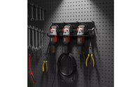 Angle Grinder Holder with Hook Rack Heavy-Duty Angle Grinder Storage Rack Space-Saving Metal for DIYers, Garage, Workshop