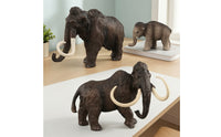 3 Pieces Woolly Giant Figurine Vivid Giant Figurine Richly Painted Animal Model for Teachers