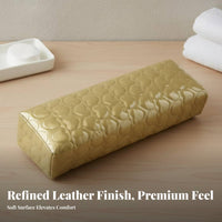 Comfortable Manicure Hand Pillow Heart Pattern Nail Art Hand Rest Easy to Clean for Manicurists, Women, Home, Travel