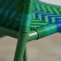 Outdoor Garden Chair, Rattan Style, Designer, High Back, 1 Piece, Water-Resistant & Sun-Resistant