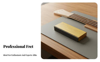 Protects Fretboard Guitar Fret Beveling File Professional Grade Fret End Beveling File High Carbon Steel for Luthiers, Repair Shop, Workshop