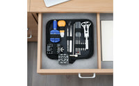 15 Pieces Multifunctional Watch Repair Kit Portable 15 Piece Watch Repair Tool Kit Easy to Use for Hobbyists