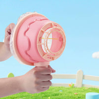 Portable Wind-Powered Bubble Machine Recreation Item for Children