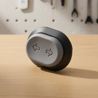 2 Pieces Turn Blinker Button Unified Handlebar Switch with Cover Sturdy for Commuting