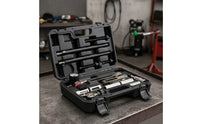 Heavy Duty Valve Stem Seal Tool Kit Portable Valve Seal Removal Tool with Case Easy to Use Corrosion-Resistant for Mechanics, Garage