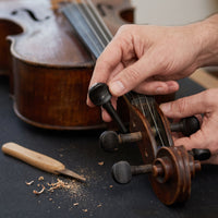 Cello Tuning Pegs Ebony Wood Set for 1/4, 1/2, 3/4, 4/4 Cellos