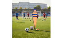 Foldable Kick Wall Stable Football Barrier Mannequin Kick Practice Target for Coaches