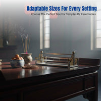 Stainless Steel Candle Holder, Pin-Type Multi-Needle Rack, For Temple, Buddhist Qingming Event