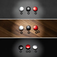 3 Pieces Threaded Shutter Button Cap Stylish Shutter Release Button Cap Comfortable Hardware Elegant for Photographers
