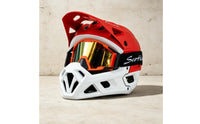 Safety Full Face Mountain Bike Helmet Customizable Fit Full Face Bike Helmet Rugged Impact Resistant for Trail Riding