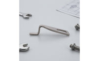 Tailgate Extension Bracket Stainless Steel Van Tailgate Hook Heavy Duty for Campers, Camping, Car Travel
