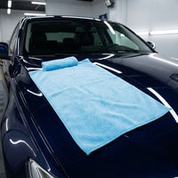 Super Absorbent Microfiber Car Drying Towel, Thick Split Microfiber with Bound Edges for Detailing, 70cm X 30cm, 1 Pack
