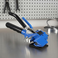 Stainless Steel Banding Tool Heavy Duty Steel Strap Fastening Tool Ergonomic Anti-Slip Grip Manual Banding Pliers for Warehouse