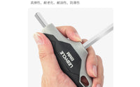 8 Pieces Metric T-Handle Hex Key Set Non-Slip Ball End Hex Key Set Soft Grip Heavy-Duty for Cyclists, Mechanics, DIYers, Bike Repair, Workshop, Garage