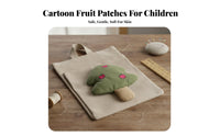 Cartoon Tree Clothing Accessory Sew-On Option Stuffed Tree Applique Soft Textile 3D Filled Decoration for Kids, Parents, Bags, Hats, Craft Projects