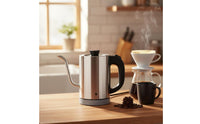 Electric Gooseneck Kettle Pouring Water Boiler a-Button Countertop Appliance for Coffee