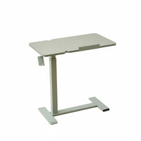 Tilting Top Mobile Overbed Laptop Desk Movable Rolling Bedside Desk Multifunctional Mobile Laptop Stand Space Saving Design for Students, Home Office, Bedroom, Dorm Room