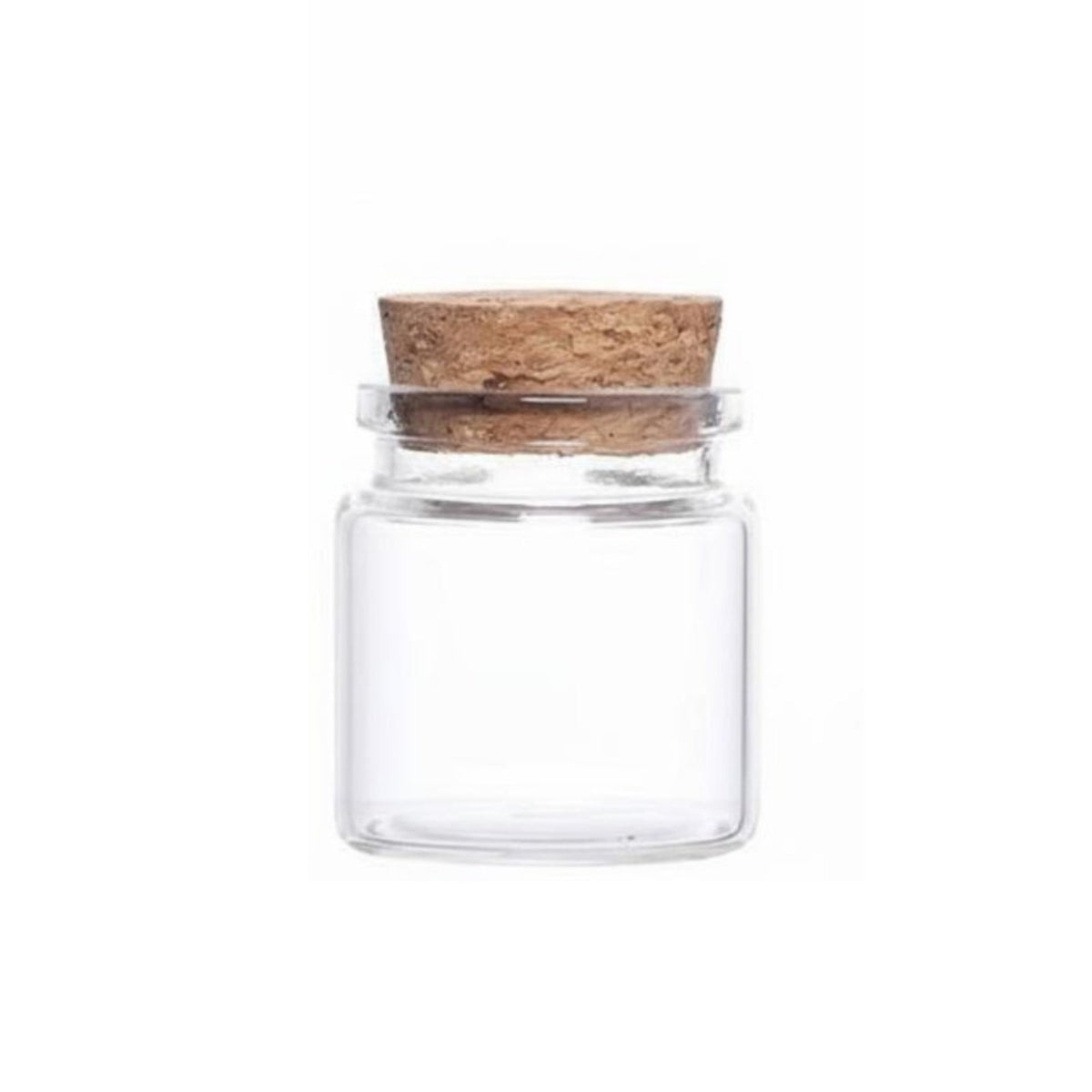 Gold Bean Storage Bottle Miniature Size Mini Glass Bottle Small Glass Container Reusable Mini Cork Plug Vials for Presentation