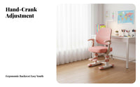 Adjustable Splitsupport structure Study Chair Ergonomic Design Student Seat for children 6-12