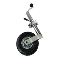 European Trailer Jack 48mm Diameter Support with RV Parking Guide Wheel