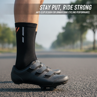 Unisex Breathable Quick-Dry Mid-Calf Athletic Socks for Training Cycling Outdoor Sports