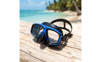 Adult Snorkel Set Sleek-Profile Mask and Snorkel Set Gear Flexible Anti-Leak for Adults, Beach Trips, Pool Practice