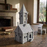 Fortified Dwelling Weathered Miniature Building Model Authentic Scenery for Tabletop Gaming