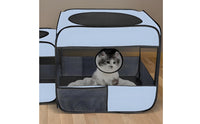Carry Bag Included Foldable Pet Tent Lightweight Fold-out Pet Enclosure for Indoors, Outdoors