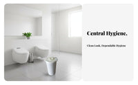 Extra Large Coverage Automatic Toilet Seat Cover Refill Skin-Friendly Disposable Toilet Seat Cover No-Slip Design Film Roll for Public Restroom Users, Travelers, Facility Managers