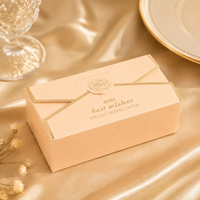 Long Rectangle Gift Box 12.5×6.7×4.5cm Pack of 20 Hot Stamping Gift Box For Birthday, Wedding, Anniversary