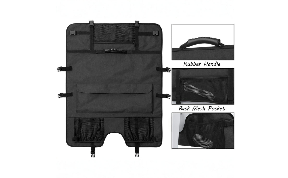 Computer Carrying Case Portable Carrying Case with Pockets Preserving Dust Cover with Handle for Designers, Office Workers, Travel, Desktop Storage