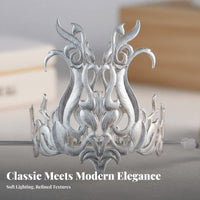 Traditional Chinese Hair Crown Color-Preserving Alloy Traditional Chinese Headpiece Ancient Chinese Hair Crown Elegant Design