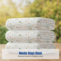 Thickened Disposable Outdoor Mat, Water-Resistant Ground Pad, Camping, Beach, Portable, Moisture-Proof, Comfortable,