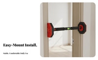 Easy Installation Doorway Pull-up Bar Telescopic Design Doorway Pull up Bar Built-in Level Comfort Foam Grips for Children, Athletes, Beginners, Garage, Office