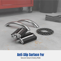 Cycle Pedal, Iron and Rubber, Sturdy, Anti-Slip, Utilitarian Design for Vintage Bike