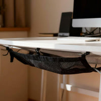 Under Desk Cable Management Net Long-Lasting Material Under Table Cord Organizer