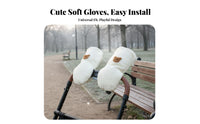2 Pieces Winter Baby Carriage Handle Cover Easy to Install Pushchair Hand Muff Pram Gloves Machine Easy to Clean