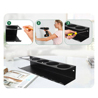 Air Tool and Spray Can Holder Versatile Air Tool and Can Holder Space-Saving for Mechanics, DIY Enthusiasts, Workshop, Garage