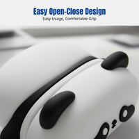 Panda Earphone Case, Cartoon Nature-Inspired Design, PVC, Compatible with AirPods Pro 2, AirPods 3, AirPods 4