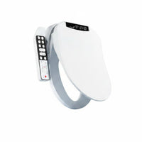 Warm Water Cleansing Automatic Bidet Seat Easy Install Electric Bidet Seat Overheating Protection Bathroom Fixture Auto Night Light