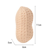 Bumpy Peanut Compress Toy Soft Slow Rebound Toy Sensory Stress Relief Compress Ball Realistic for Desk Breaks