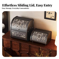 Decorative Organizer Chest Vintage design Keepsake Box with Lid for Women, Adults