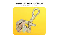Long-Lasting Steel Cable Wire Rope Tightener Powerful Ratcheting System Hand Power Puller Portable for Electricians, Farms, Workshops