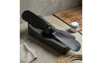Rounded Blades Kayak Propeller Blade Replacement Two-Blade Propeller Accessory Marine Gear Black