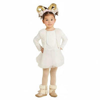 Kids Sheep Costume Complete Set Young Child Lamb Outfit Soft and Comfortable Furry Sheep Suit for Young Children, School Play, Photo Photography