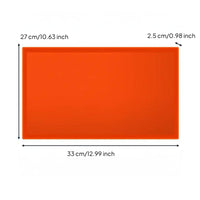 Silicone Grill Mat High Temperature Resistance Silicone Barbecue Liner Easy to Clean Cooking Surface Cover for Camping