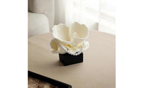 Coral Tabletop Ornament Handcrafted Look Coral Sculpture Irregular Shape Desk Decoration for Bedroom, Sample Room, Vanity Table