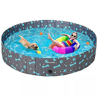 Foldable PVC Pet Bath Tub and Swimming Pool for Dogs and Cats