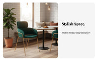 Instagramaesthetic Two-Person Banquette and Table Set Wall-Side Arrangement Cafe Seating Minimalist Design Commercial Furnishing Comfortable Padding for Dessert Shop Owners, Restaurant Proprietors